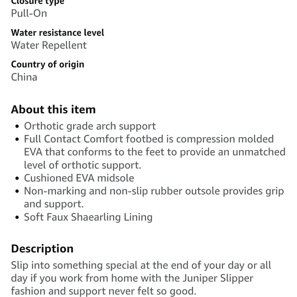 BNWT Revitalign Juniper Slippers Women’s 9.5 Orthotic Arch Support Comfort - Picture 8 of 15